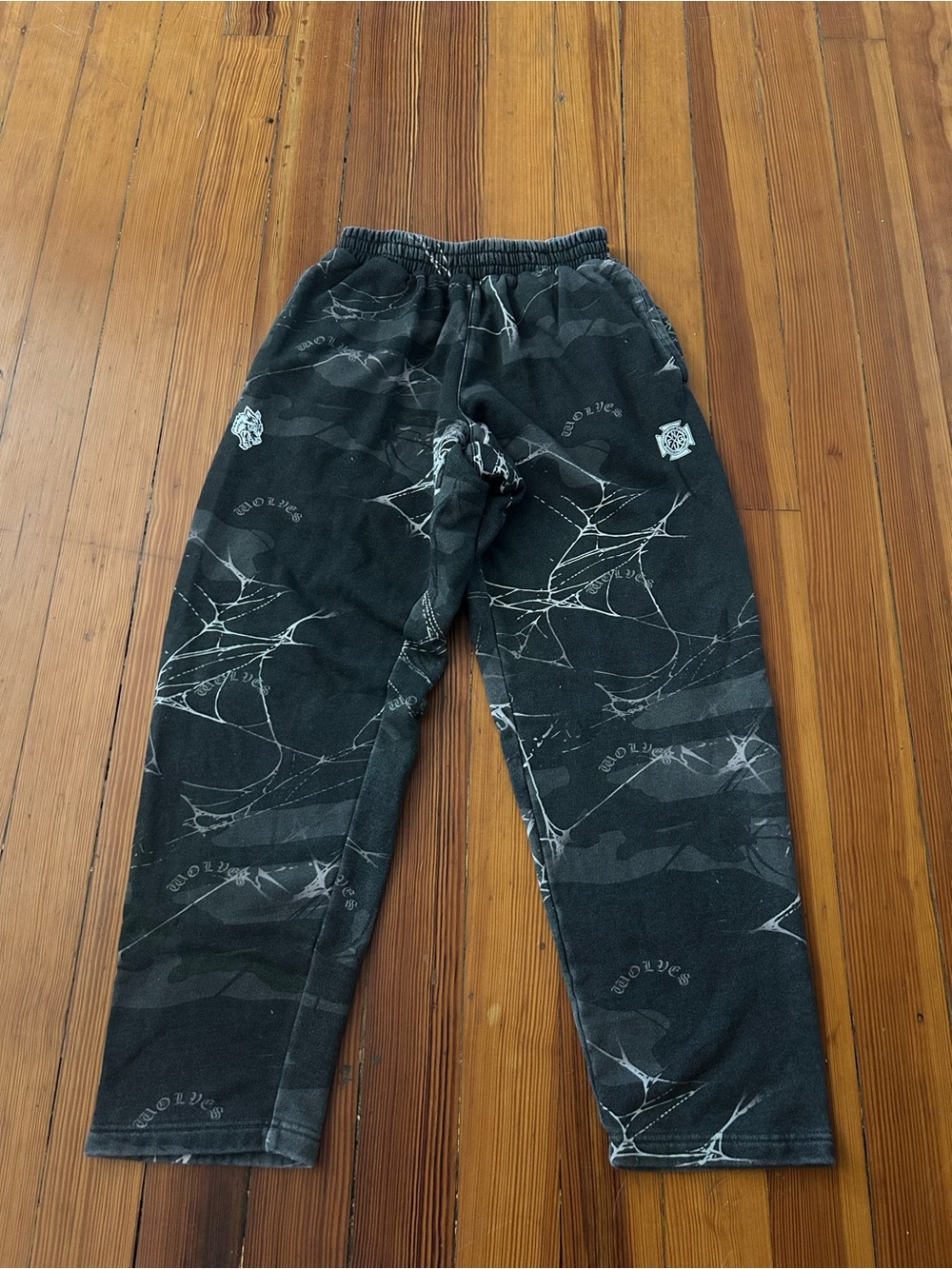 Darc Sport Black & Gray Marble Sweatpants